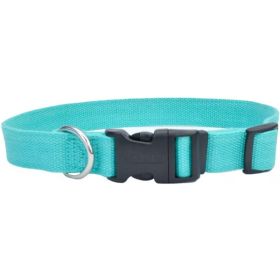 Coastal Pet New Earth Soy Adjustable Dog Collar Mint - 12-18"L x 3/4"W