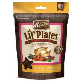 Merrick Lil' Plates Small Breed Treats Chunky Chicken Recipe - 5 oz