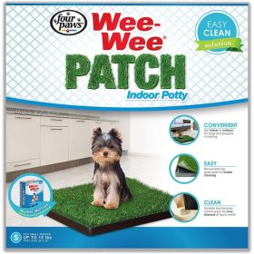 Four Paws Wee Wee Patch Indoor Potty - Small (20" Long x 20" Wide)