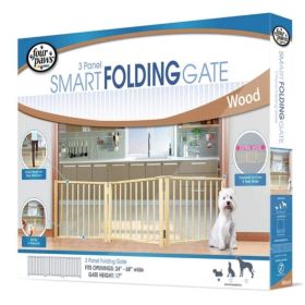 Four Paws Free Standing Gate for Small Pets - 3 Panel