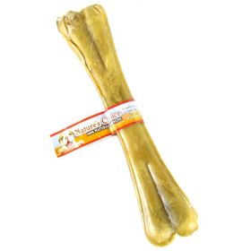 Loving Pets Nature's Choice 100% Natural Rawhide Pressed Bones - 12" Long