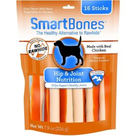 SmartBones Hip & Joint Care Treat Sticks for Dogs - Chicken - 16 Pack