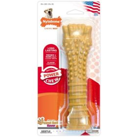 Nylabone Dura Chew Souper Bone - Peanut Butter Flavor - 7.75" Bone