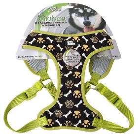 Designer Wrap Adjustable Dog Harness - Fits 22"-28" Girth - (3/4" Straps)