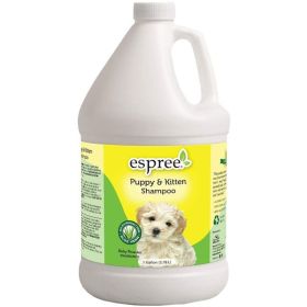 Puppy Shampoo cleans and softens with hypo-allergenic ingredients-  1gallon