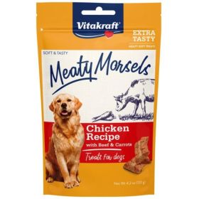 Vitakraft Meaty Morsels Mini Chicken Recipe with Beef and Carrots